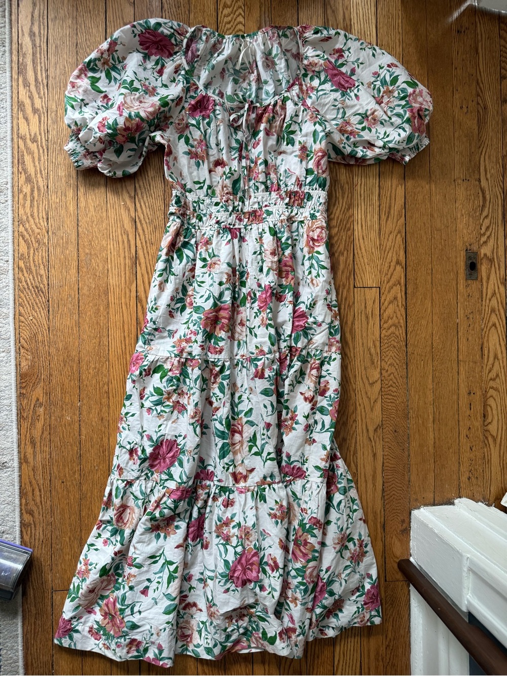Anthropologie Floral Maxi Dress - Size Small